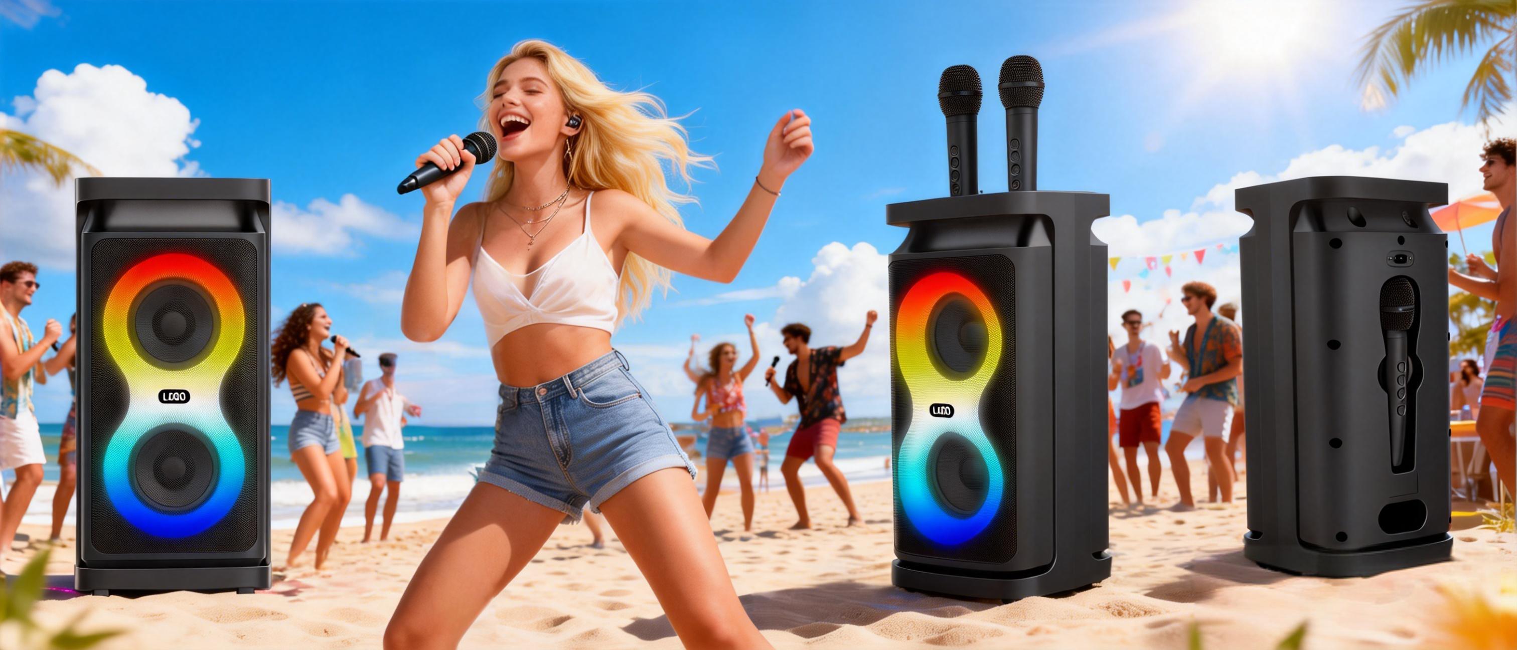 Custom Plastic & Wooden Party Speakers