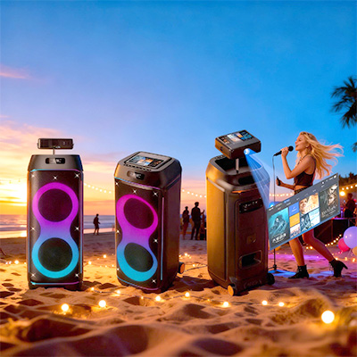 8x1 Bluetooth Speaker - Professional Portable Speaker