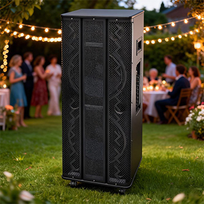 10x2 BT Flame Speaker - LED Party Speaker