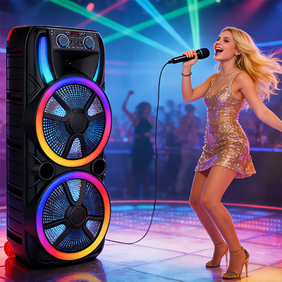 4x2 Bluetooth Speaker - Compact Portable Speaker